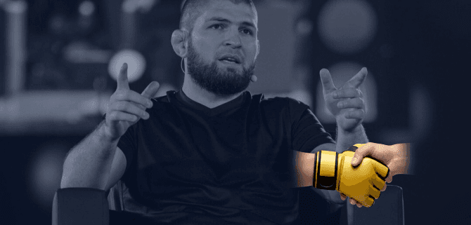 Dinner with Khabib in Dubai